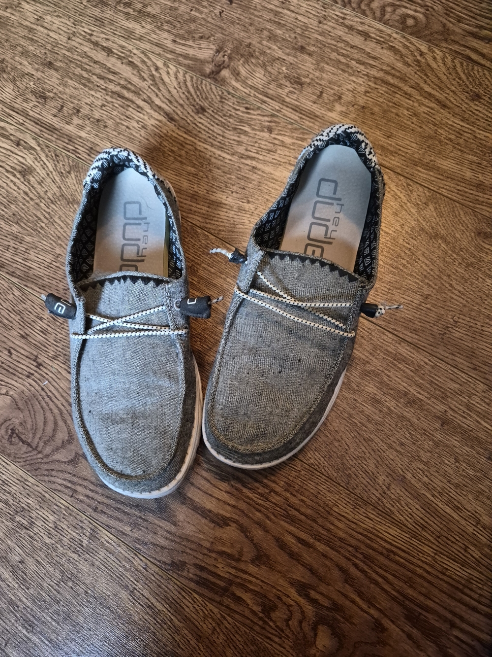 Hey Dude Girls Weny Slip-On Shoe in Heather Gray